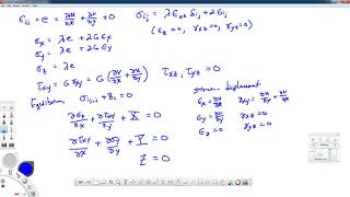 Theory of Elasticity-Lecture 25a-2D elasticity