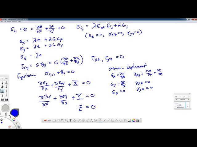 Theory of Elasticity-Lecture 25a-2D elasticity - YouTube