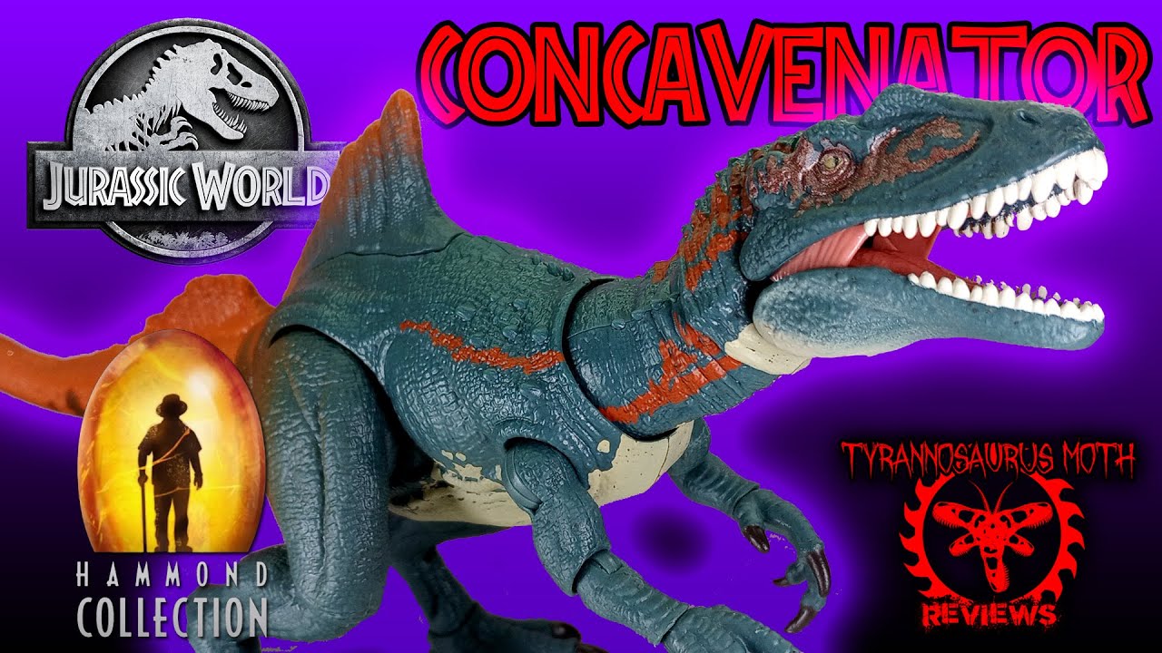 Jurassic World Hammond Collection Concavenator figure review - YouTube