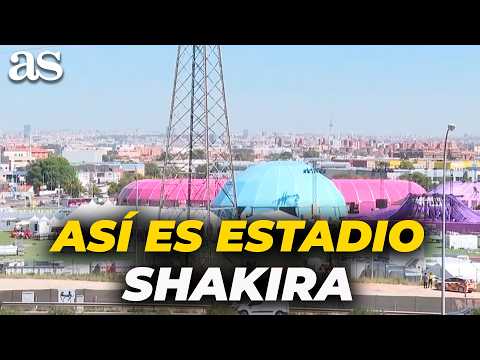 Así se encuentra el 'ESTADIO SHAKIRA' en la cuenta atrás para su GIRA de CONCIERTOS