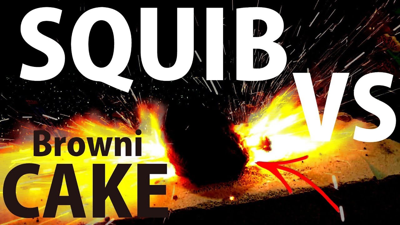 EXPERIMENT - CHOCOLATE CAKE VS SQUIB / ÇİKOLATA VE MAYTAP /  ШОКОЛАД И МАЯП