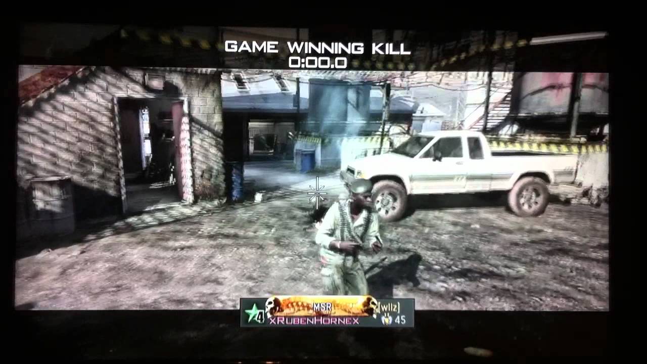 Modern Warfare 3: OMG Sick Game Winning Killcam 360 silent