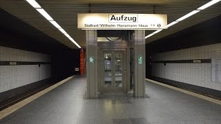 Otis Aufzug An Der Haltestelle Do-Stadthaus U-Bahnhof 1080P50