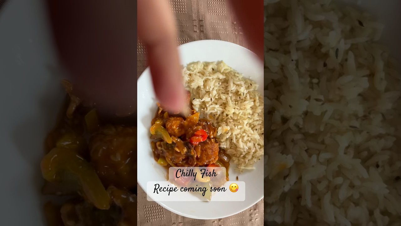 Chilly Fish #chinesefood #recipe #fish #food #viral #shorts - YouTube