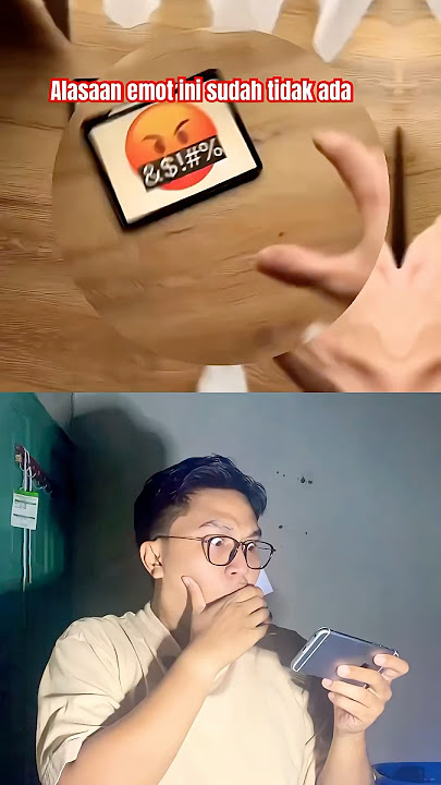 cek emoji marah itu masih ada gak di hp#shorts