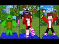 MiniCraft - HELP JJ to power up And throw the Spear Far  || Mini Craft World