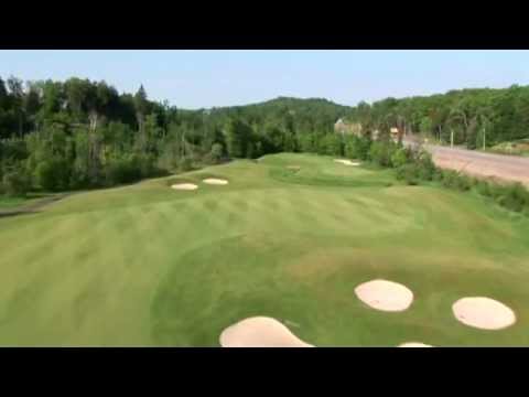 Deerhurst Highlands Golf Course Tour - Heli Fly Over