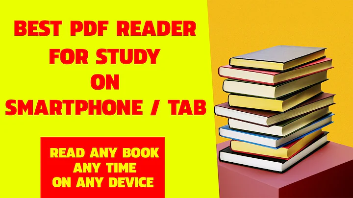 Best Pdf Reader For Study on Mobile or Tablet - Fit Any Book On Any Smartphone Screen