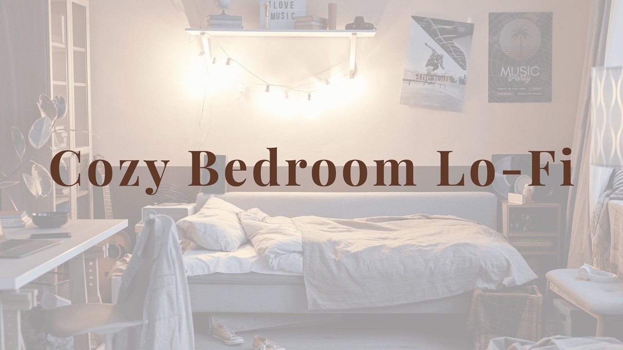 Cozy Bedroom Vibes 🌙 2 Hours Lofi Hip Hop Radio – No Lyrics Chill Beats