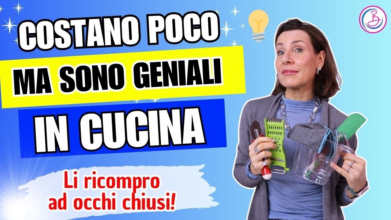 9 COSE INDISPENSABILI IN CUCINA che ricomprerei subito (testati davvero)