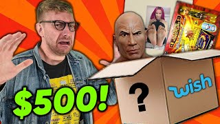 We Spent $500 On Fake Wrestling Merch From Wish...