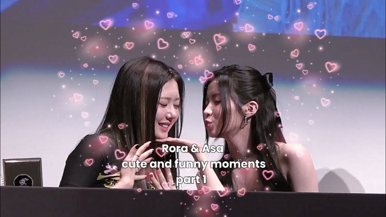 BABYMONSTER Rora & Asa cute and funny moments pt. 1 | RorAsa❤️