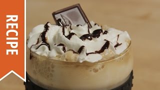 Receta de café con leche de chocolate alemán