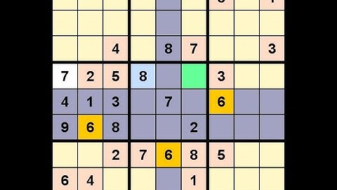 How to Solve Guardian Sudoku Hard 5651 May 20, 2022