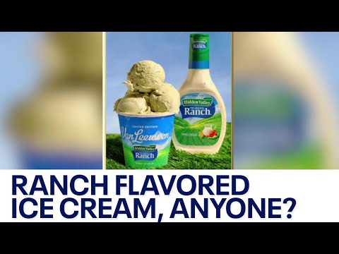 ranch dressing ice cream