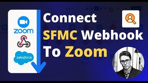 How to create a Salesforce Marketing Cloud Webhook to collect data from Zoom.