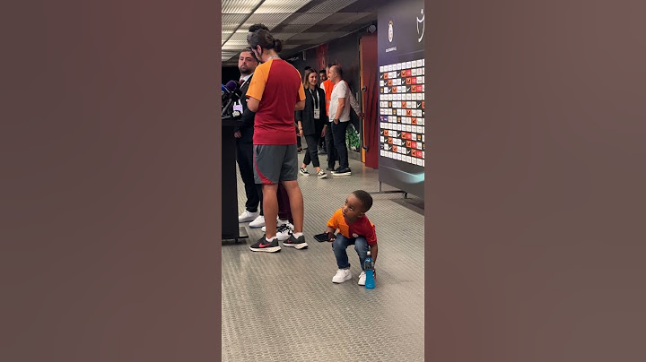 Davinson Sanchez'in oğlu agresifliğiyle herkesi güldürdü! #galatasaray