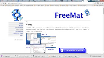 ENGR 100 FreeMat Tutorial 01