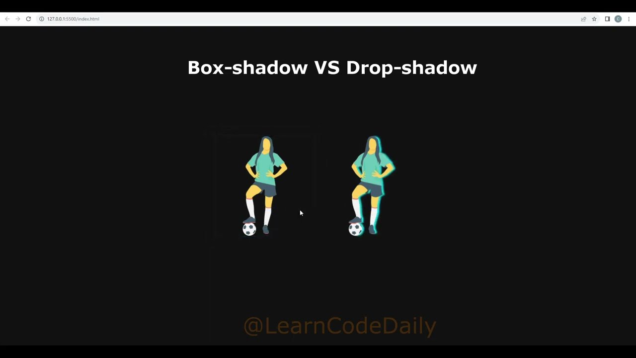 Box-Shadow VS Drop-Shadow || Difference Between Drop-shadow and Box-shadow Using HTML & CSS - YouTube Box-Shadow VS Drop-Shadow || Difference Between Drop-shadow and Box-shadow Using HTML & CSS - YouTube