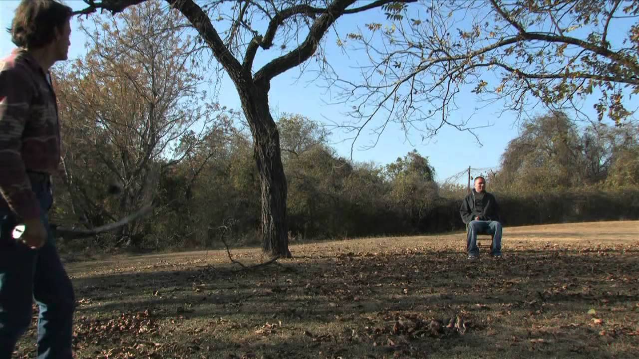 Shooting an Apple off a Head with a compound bow