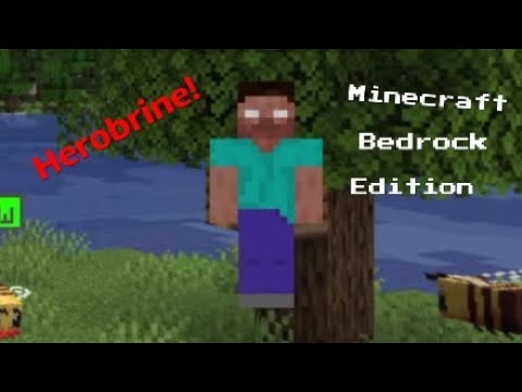 HOW TO GET A HEROBRINE SKIN FOR FREE IN MINECRAFT BEDROCK!!! 