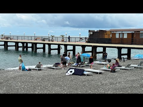 Видео: СОЧИ / Пляж 🏝️ Чайка / Мандарин 🍊 Огонёк / Южное взморье / Сириус