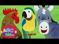 Making animal sounds song  animal stories for toddlers  abc kid tv  nursery rhymes  kids songs