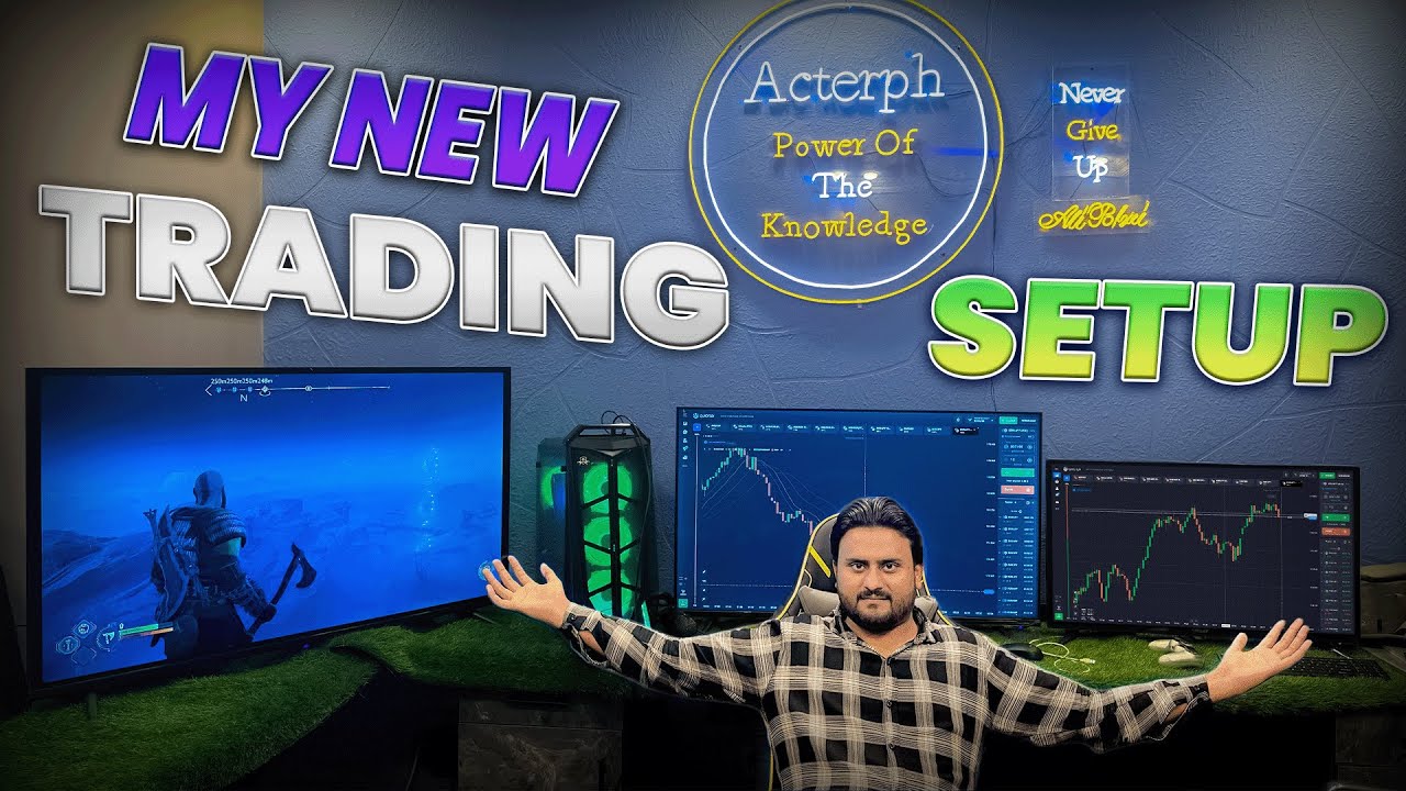 My trading setup 2024 | My trading setup tour | Ali bhi new setup ...