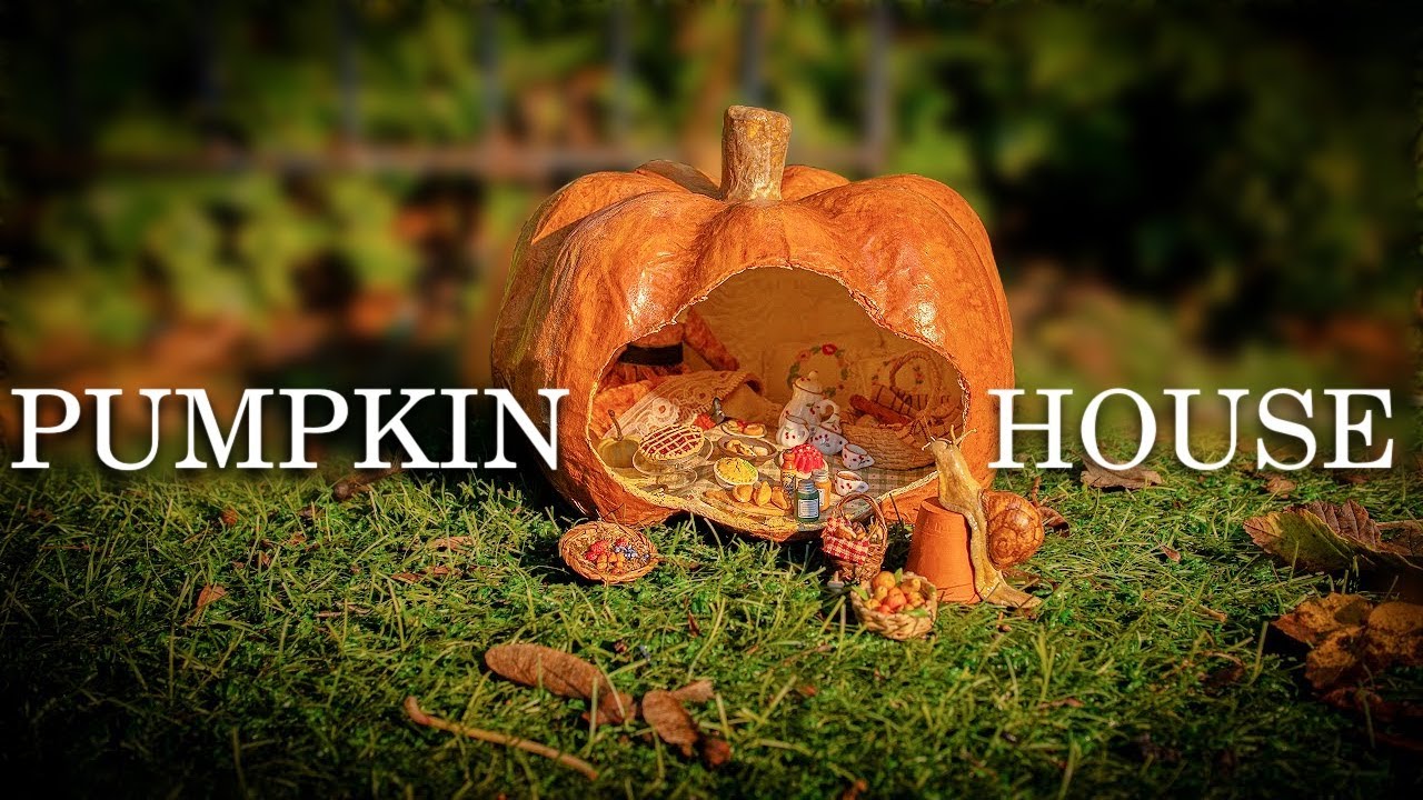 We Put A Picnic In A Pumpkin! An Autumnal Miniature Diorama