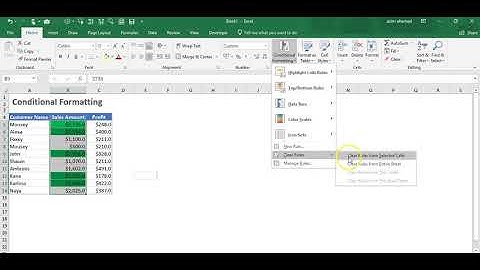 Conditional Formatting: Highlight Top Bottom Rules
