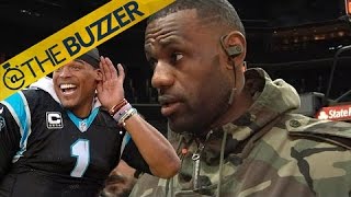 LeBron James gives praise to Cam Newton