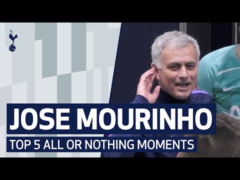 JOSE MOURINHO&#039;S TOP 5 ALL OR NOTHING MOMENTS!