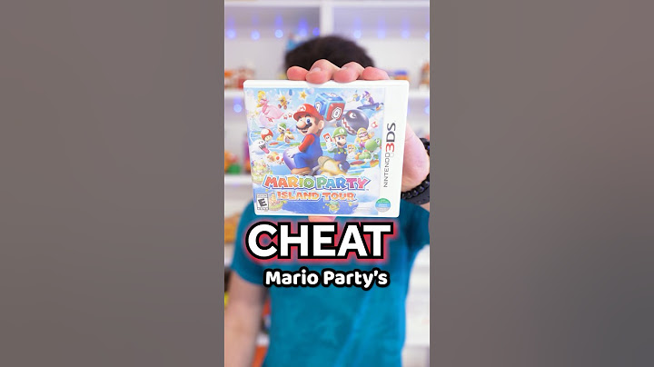 Can I Cheat Mario Party?