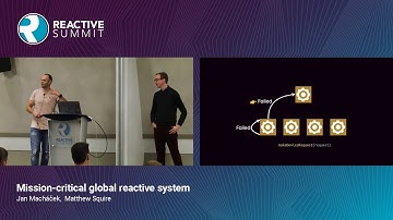 Mission-critical global reactive system - Jan Machacek and Matthew Squire