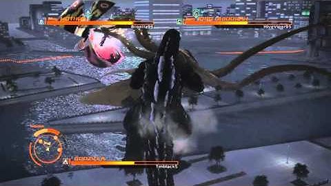 GODZILLA PS4 versus mode : War Of The Legendary Monsters part 2