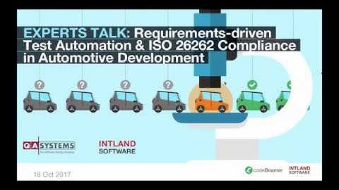 Requirements Driven Test Automation and ISO 26262 Compliance in Automotive Development