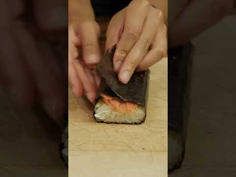 Smoked Salmon Musubi