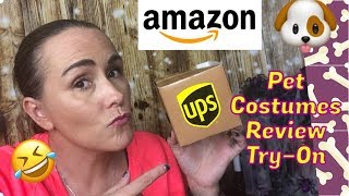 Pets Costumes from AMAZON - My first full vlog plus the funniest video I have ever filmed😂