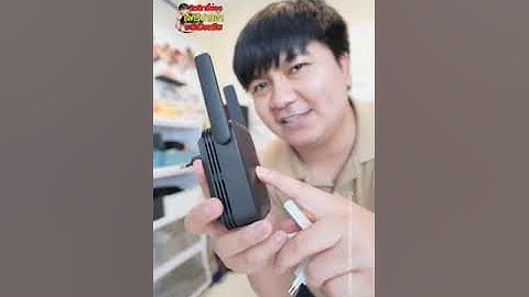 ตัวขยายสัญญาณ wifi ใช้งานง่าย ราคาประหยัด #ตัวขยายสัญญาณwifi #ขยายสัญญาณwifi