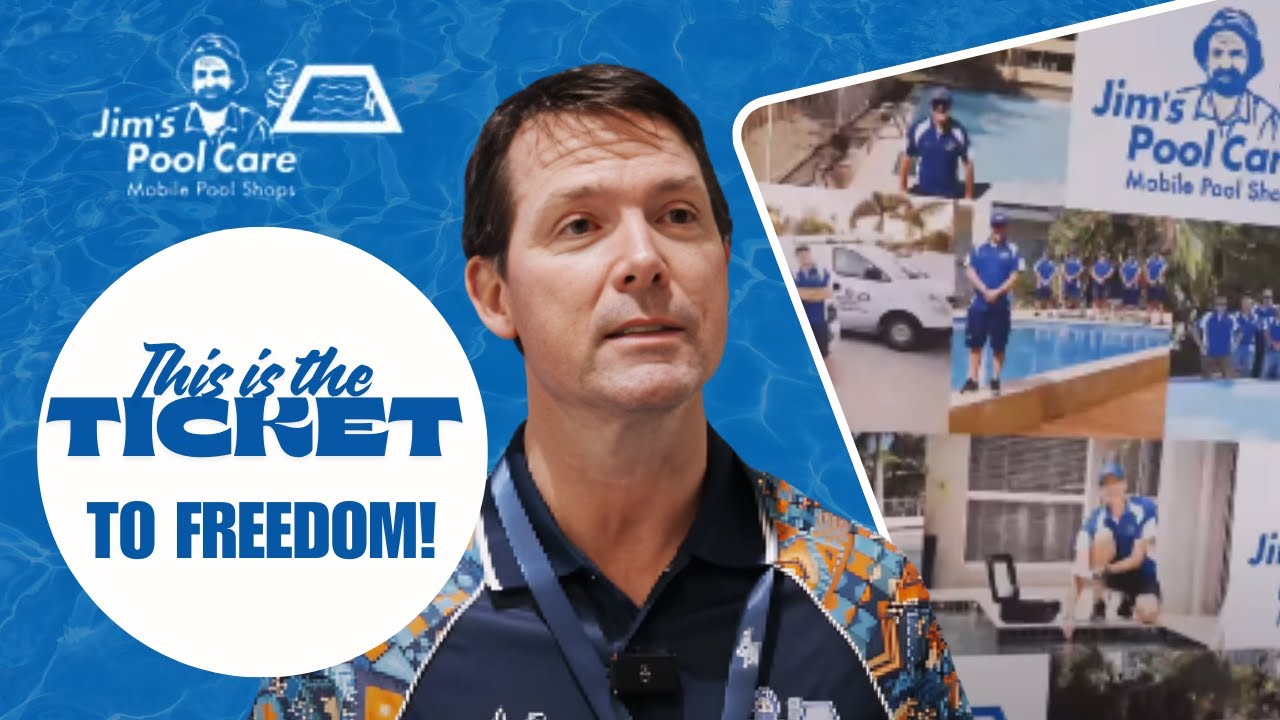 Why a Jim's Pool Care Franchise could be your ticket to freedom! Why a Jim's Pool Care Franchise could be your ticket to freedom!