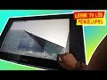 Layar TV LCD Mengelupas Pecah Pecah VLOG144