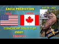 CONCACAF GOLD CUP 2021 || UNITED STATES vs CANADA || Eagle Prediction