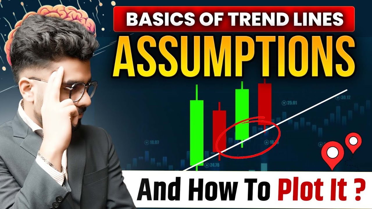 Stock Line Basic Assumptions Behind the Basics of Trend Lines | Stock Market Basics For ...