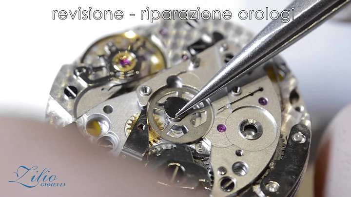 Riparazione orologio EBERHARD NUVOLARI VALJOUX 7750