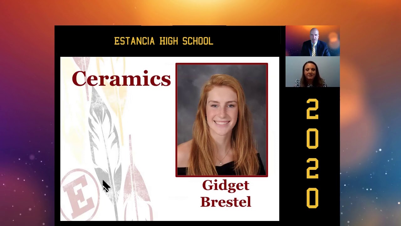 Estancia High School 2020 Senior Class Awards YouTube