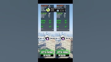 RTX 5060 vs RTX 3060 #gta #rtx5060 #rtx3060