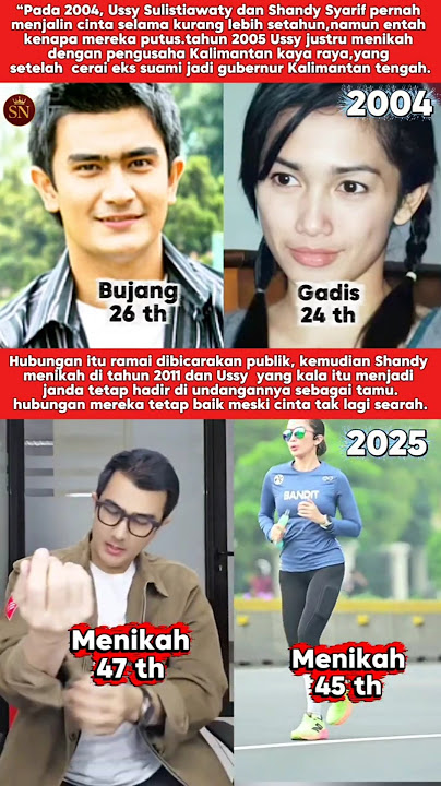 Mantan kekasih Ussy sulistiawaty,Ussy sulistiawaty vs Shandy Syarif#shorts#dulusekarang#nostalgia