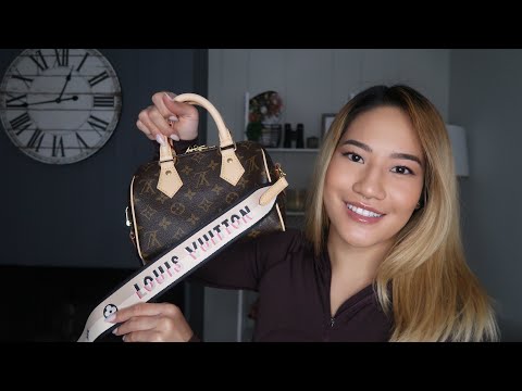 Speedy 20 monogram with Beige Bandoulière review + mod shots & LV