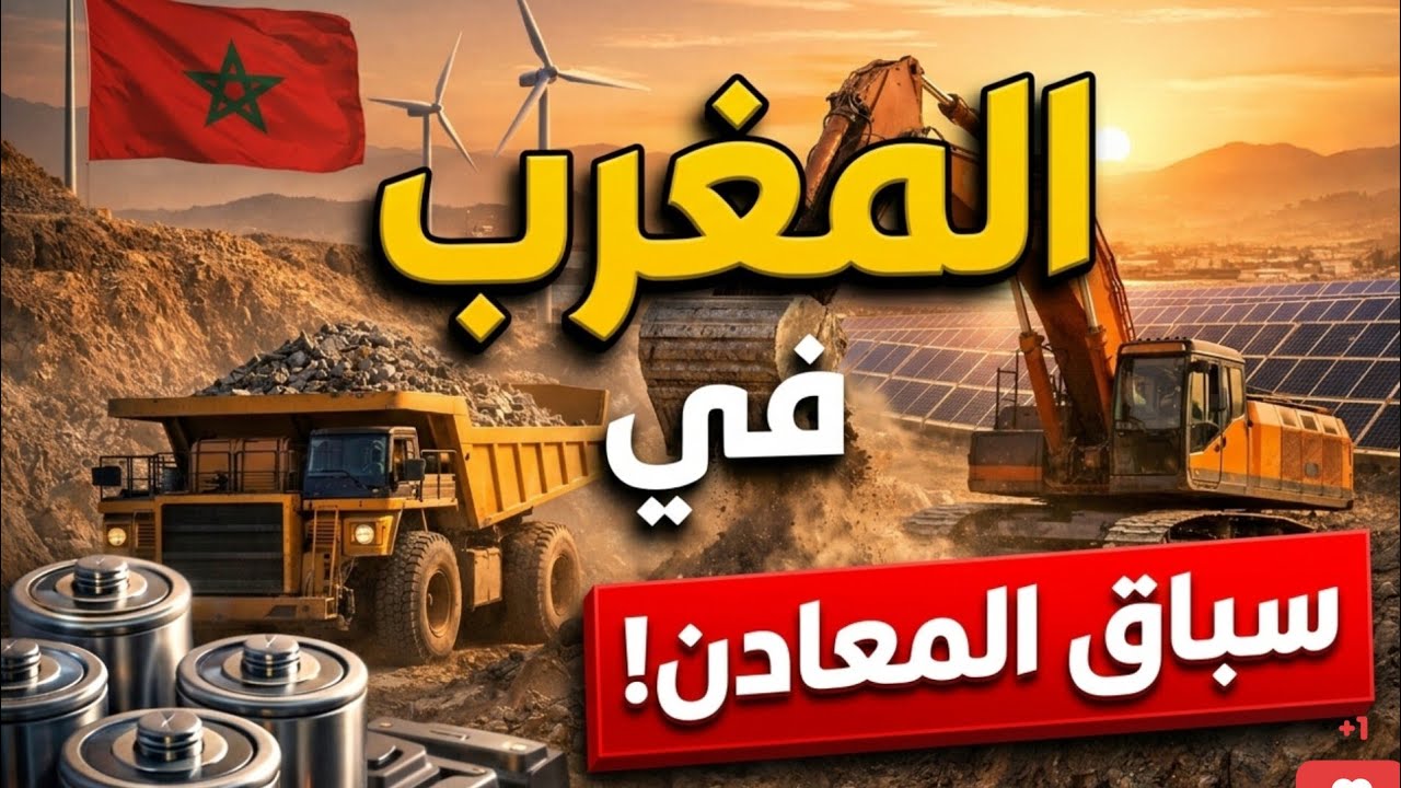 الفوسفات المغربي🇲🇦 ودوره في سباق الطاقة النظيفة العالمي✅