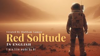 Red Solitude - English | Mars | AI Short Film | 1 Min | 4K